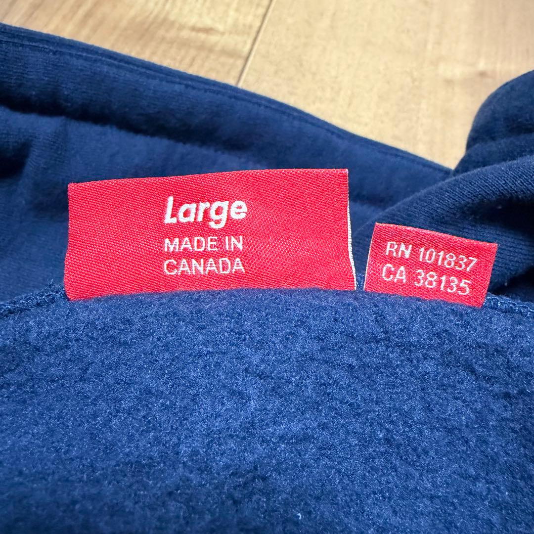 supreme Sロゴ　ジップパーカー