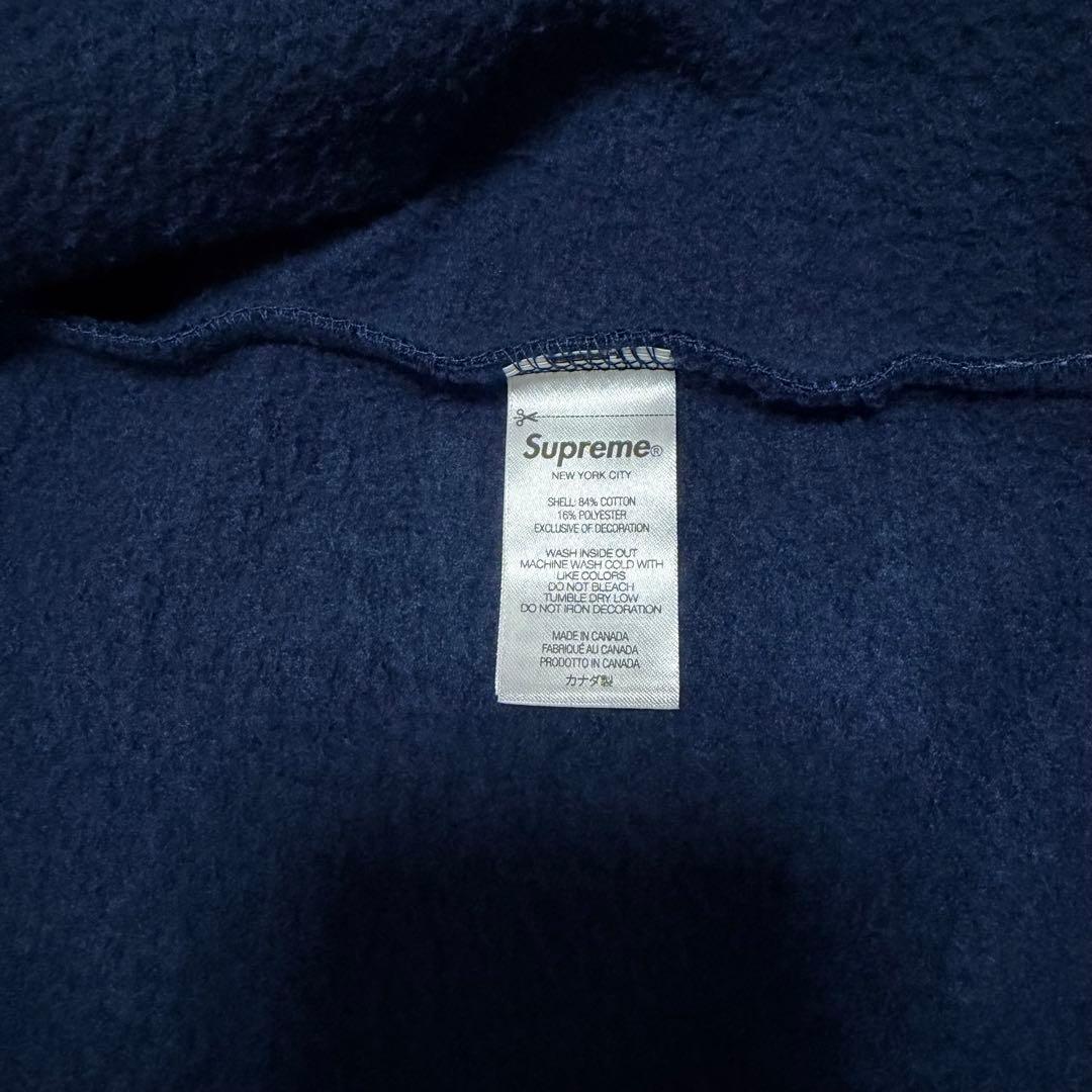 supreme Sロゴ　ジップパーカー