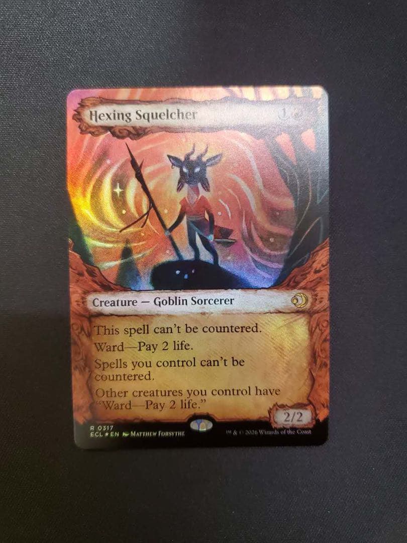 呪詛の壊し屋/Hexing Squelcher 英語　foil ショーケース