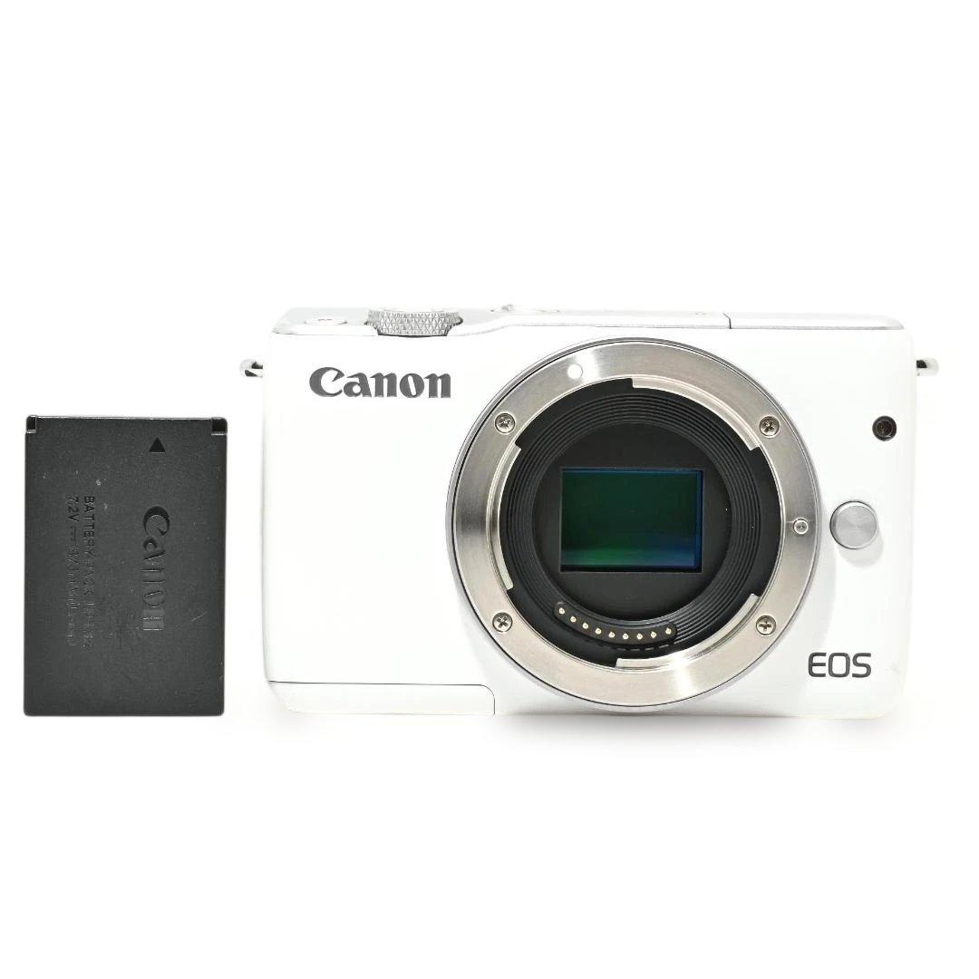【良品】 Canon EOS M10 ボディ ホワイト