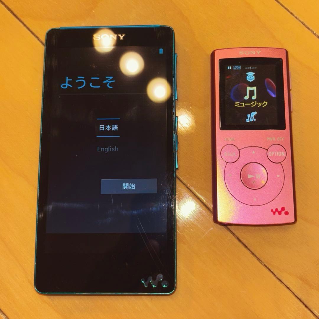 【動作良好】ウォークマン オーディオプレーヤー　本体　セット SONY
