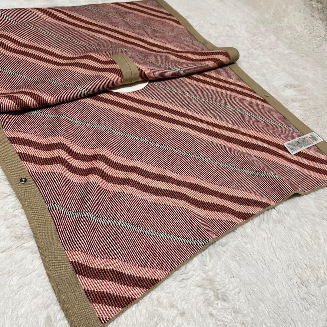 美品　現行　BURBERRY ポンチョ　ケープ　ニット　ノバカラー　キッズ　L