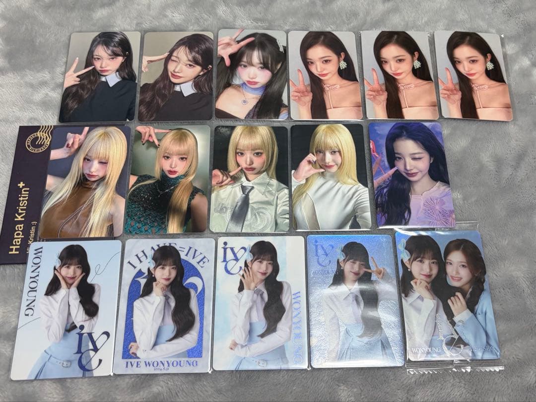 ive ウォニョン トレカ 公式品 まとめ売り アルバム付き セット　40枚以上