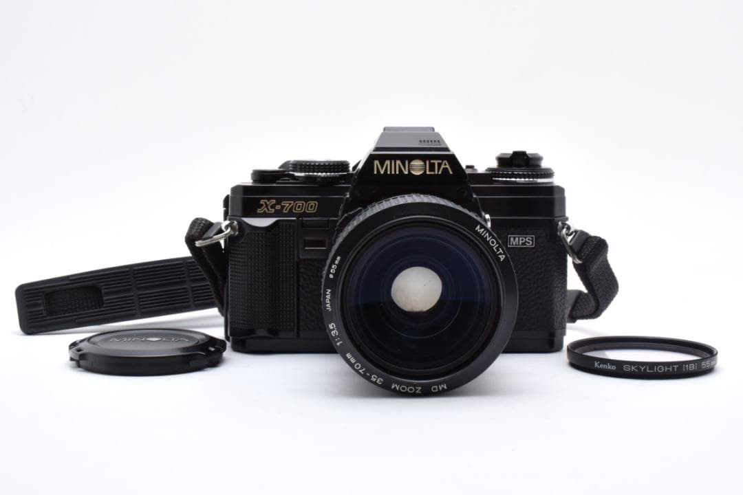 フィルムカメラ MINOLTA X-700 MPS + MD ZOOM 35-70mm F3.5