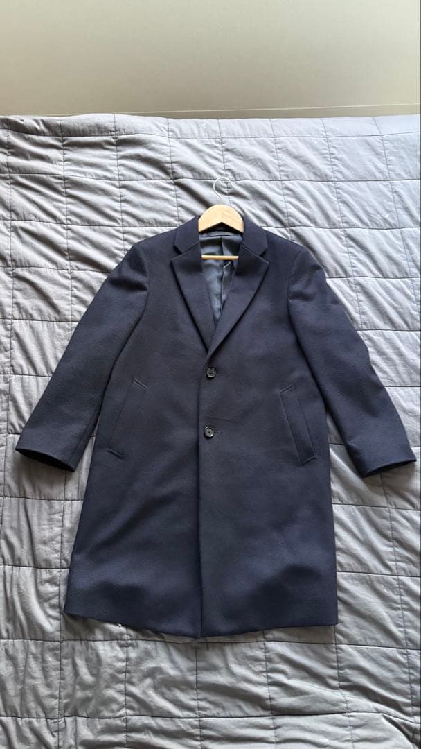 ユニクロ　ウールカシミヤチェスターコート　2025 AW秋冬