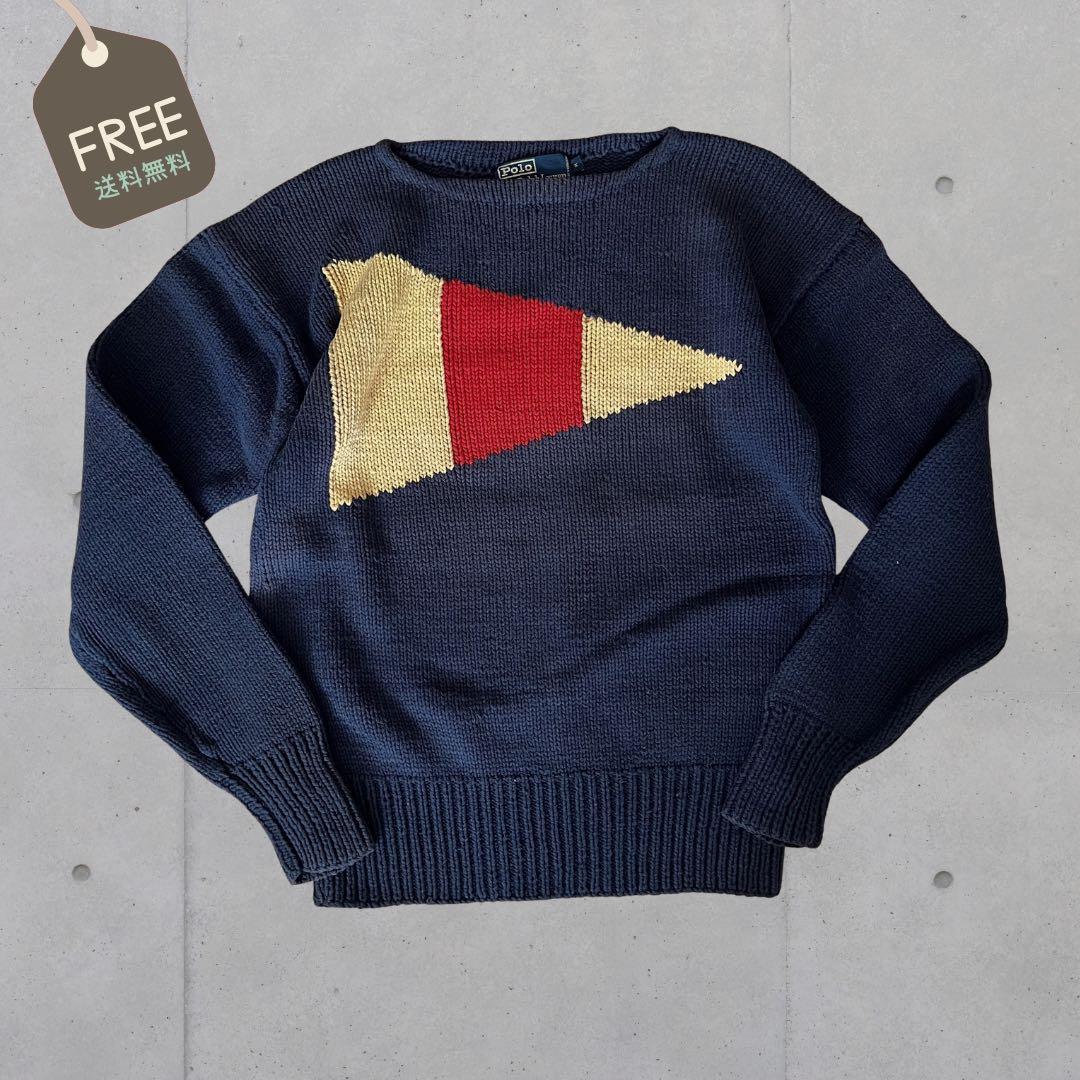 [SPECIAL] 90s Polo Ralph Lauren ハンドニット M