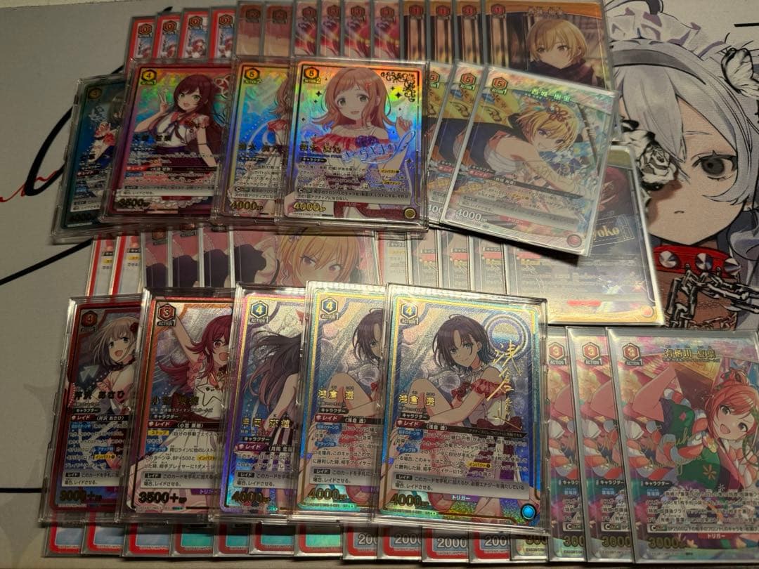 ユニオンアリーナ　シャニマス　パラレル　全パラ　デッキ　まとめ売り