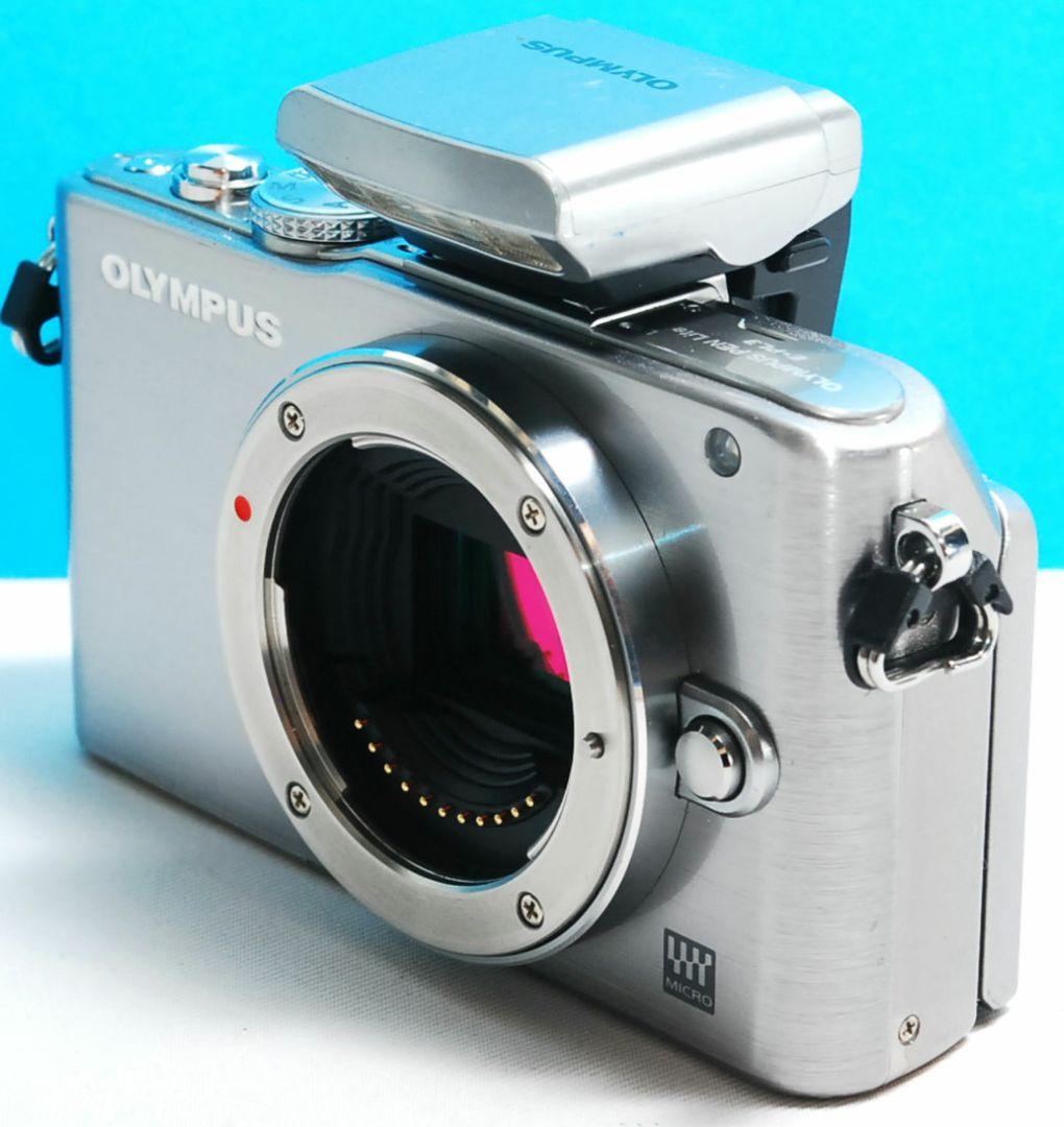 OLYMPUS E PL3 シルバー　ボディ　送料無料