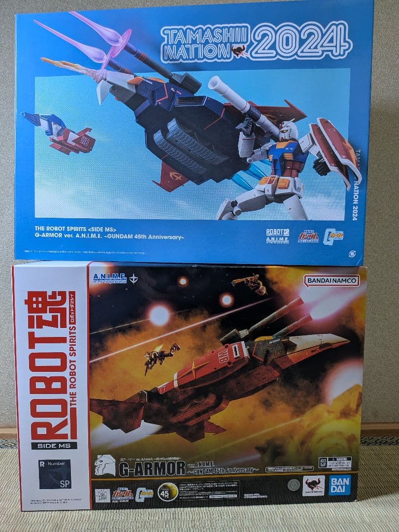 開封済　G-ARMOR ROBOT魂 -SIDE MS- ガンダム45周年記念