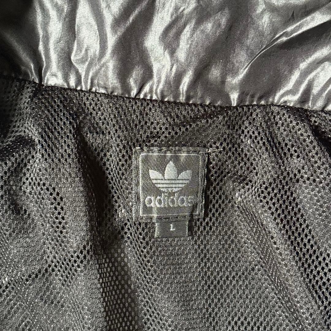 adidas ATP復刻 ナイロンジャケット セットアップ 黒×金 Lサイズ