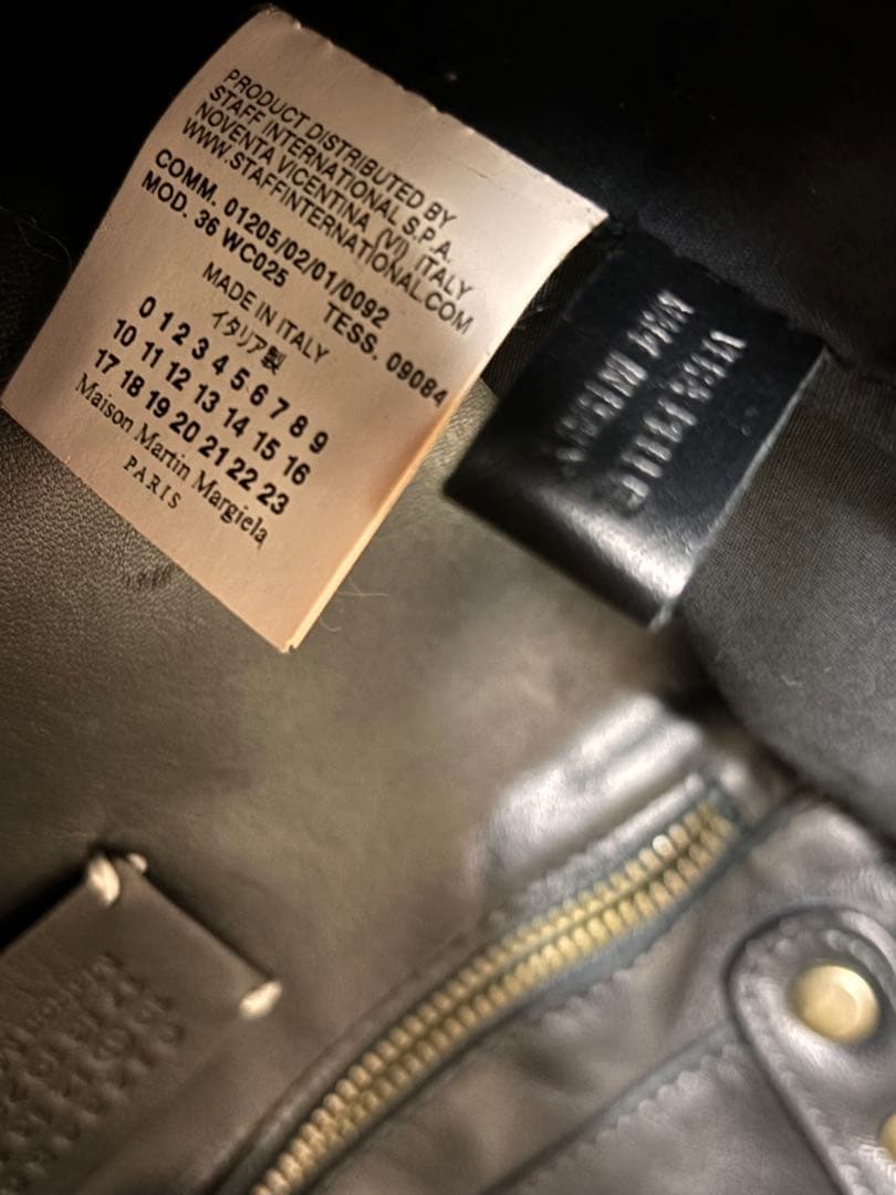 メゾン マルタン マルジェラ 2way ベルト トート バッグ 2009 AW