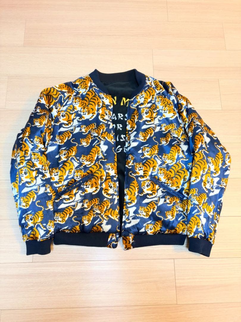 ヒューマンメイド 白虎リバーシブルスカジャン XXL