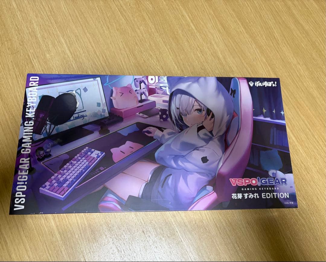 【即購入OK】VSPOGEAR GAMING KEYBOARD 花芽すみれ