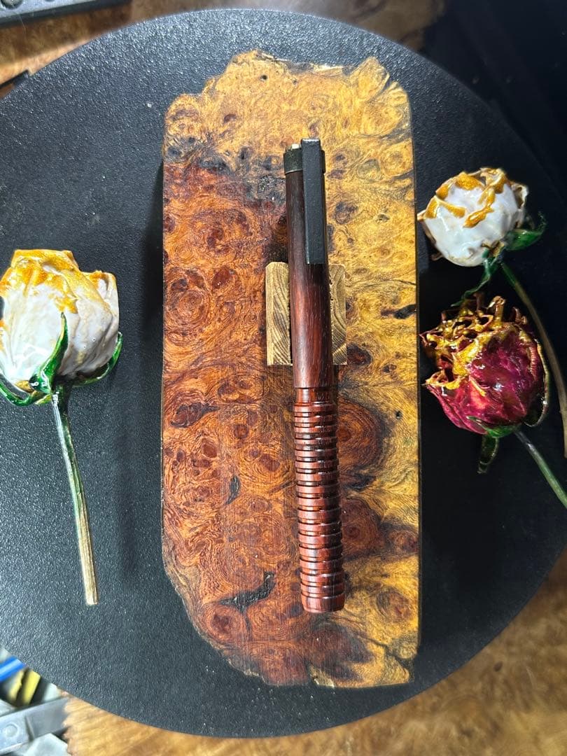 Ag紫檀(紅木)外装クリップ付きオーダー品