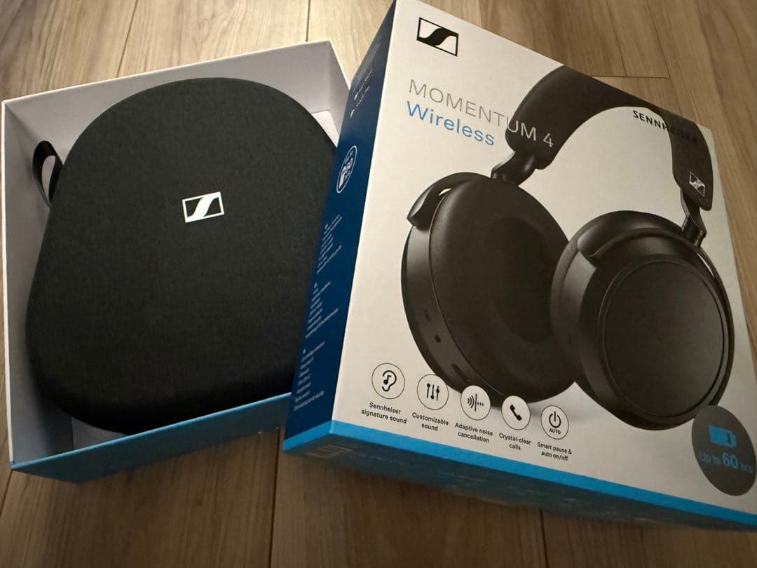 【除菌済み】Sennheiser MOMENTUM4 ワイヤレスヘッドフォン