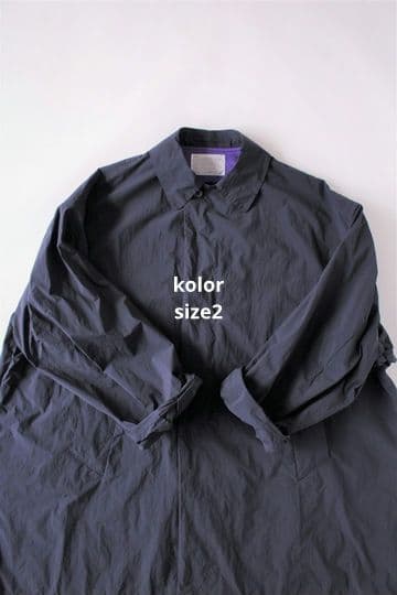 ジャケット・アウター kolor Nylon Typewriter Coat