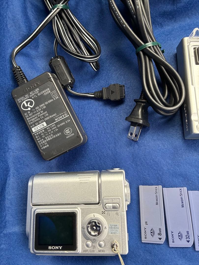 【希少／極美品】SONY Cyber-shot DSC-L1 シルバー 完動品
