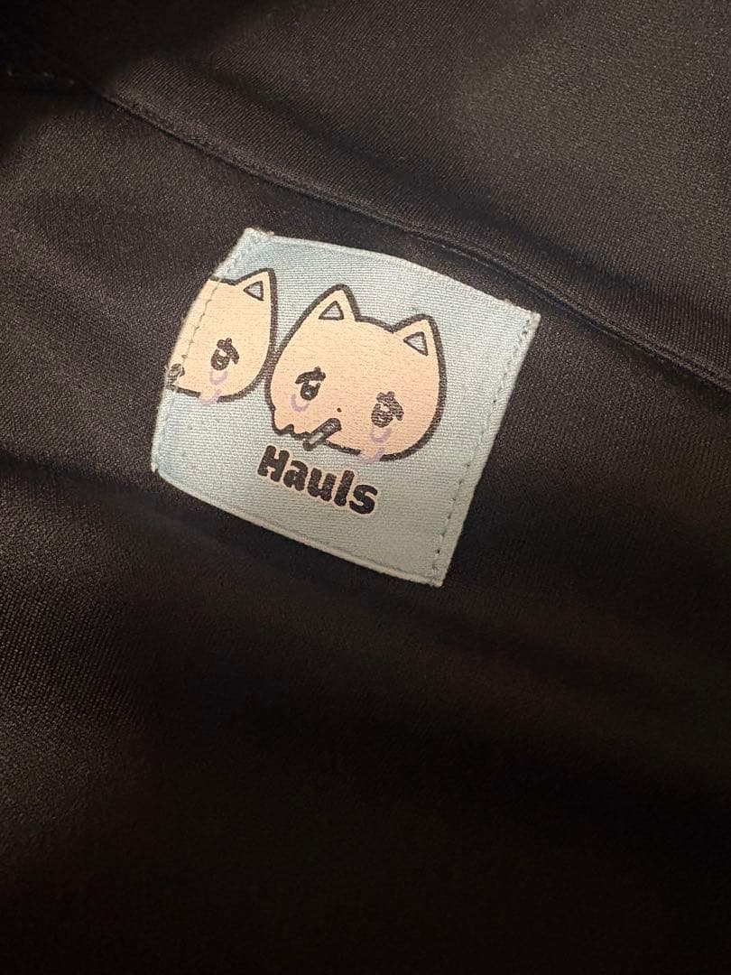 新！ネ申おジャージ参上！ ブラックF Hauls ジャージ 黒 セットアップ