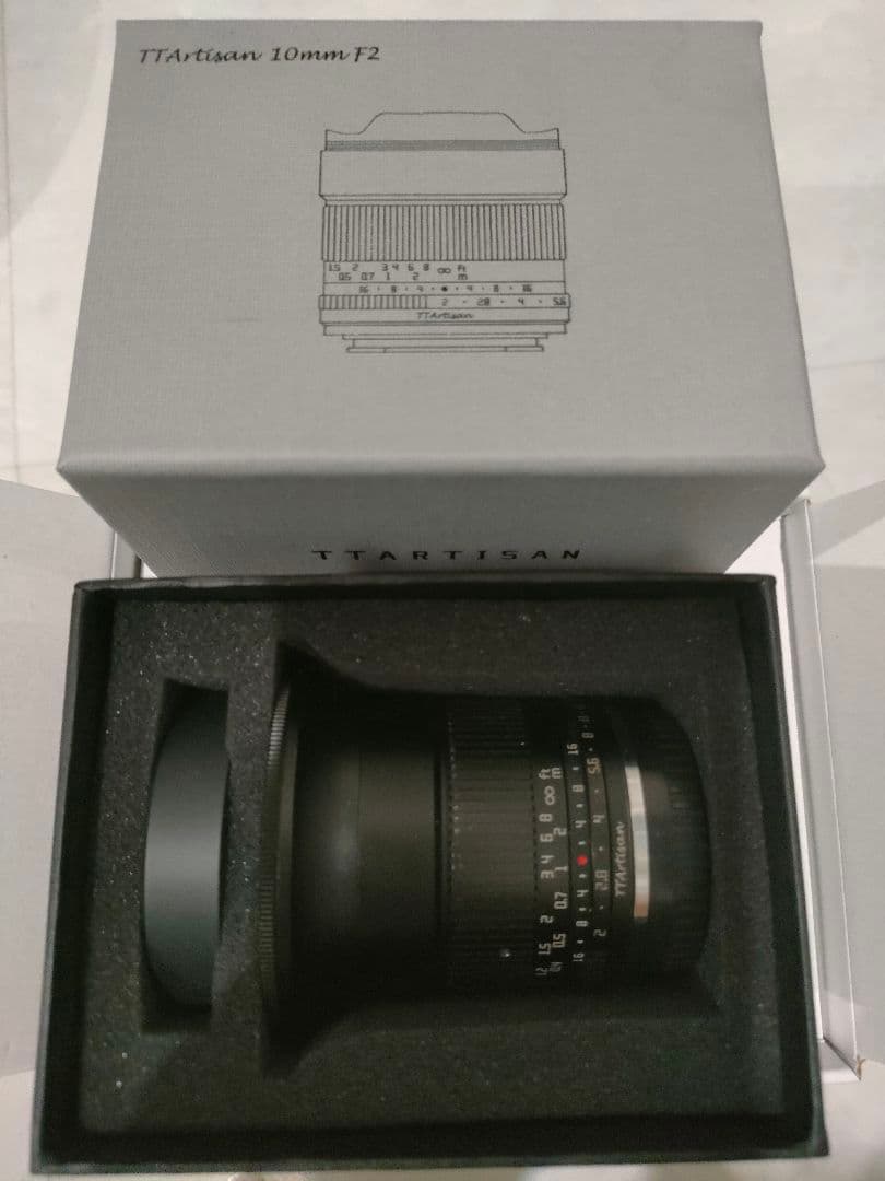 TTArtisan 10mm F2 広角レンズ