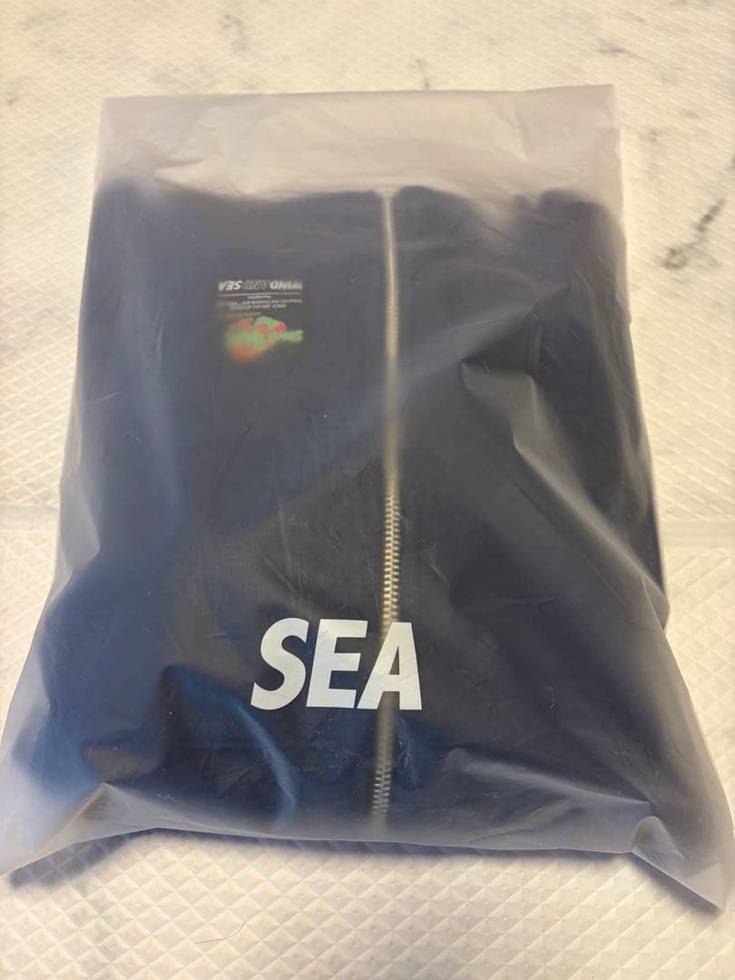 【未使用】SPACE JAMxWDS ZIP-UP HOODIE NAVY／L