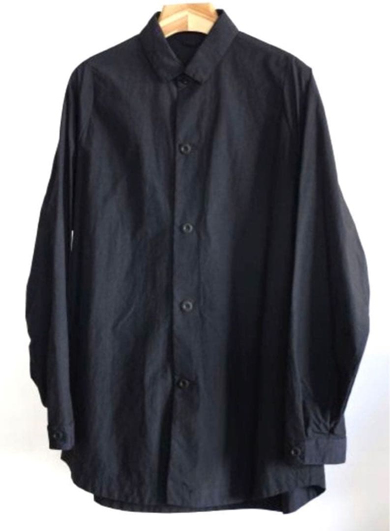 トップス TEATORA CARTRIDGE SHIRTS PACKABLE NAVY