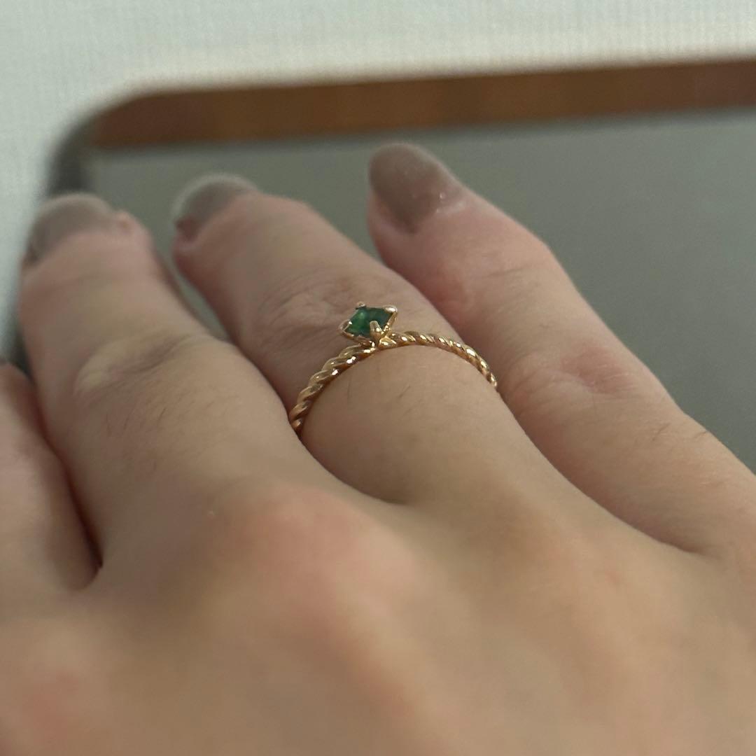 や*様 NOJESS ノジェス　ツイストリング　K10YG