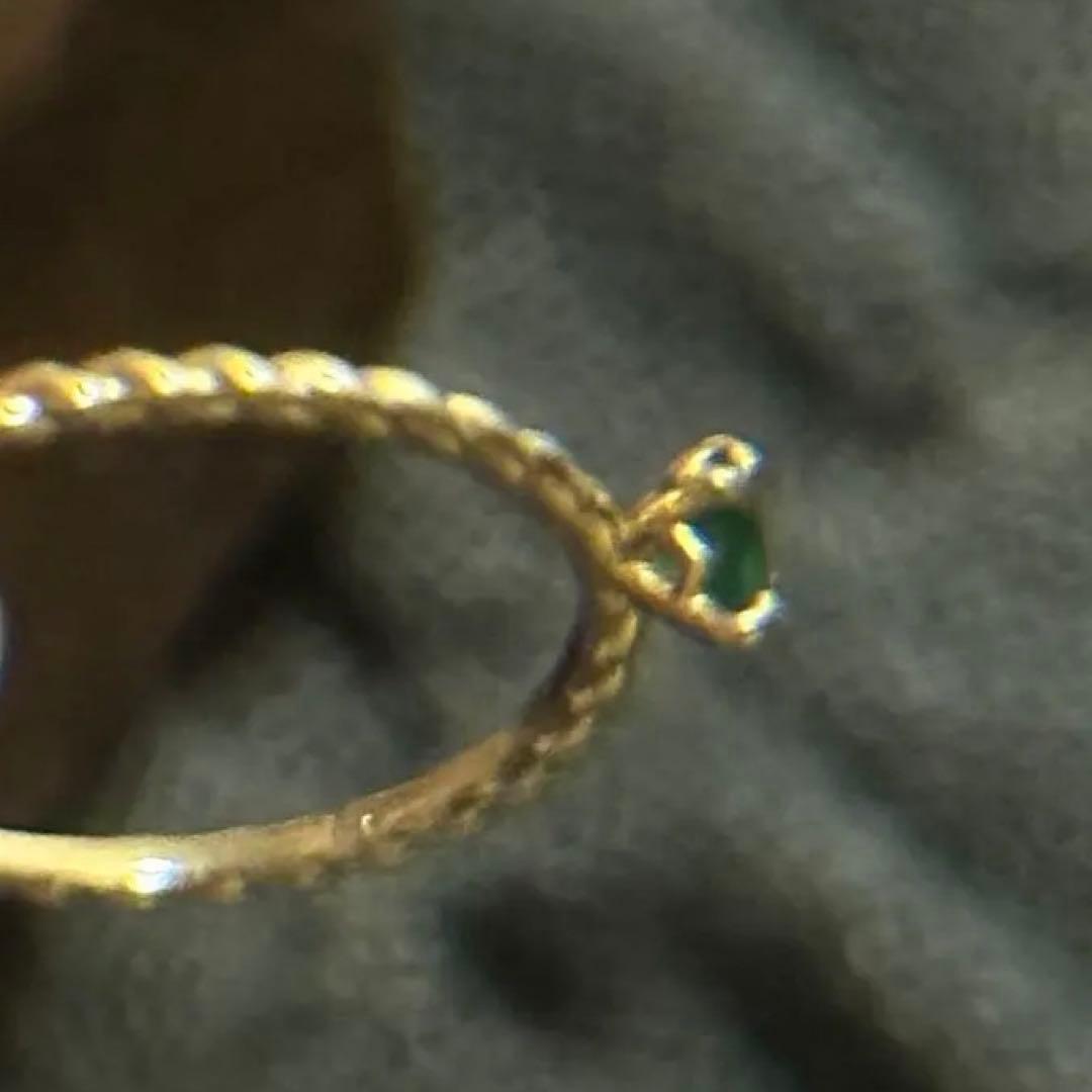 や*様 NOJESS ノジェス　ツイストリング　K10YG