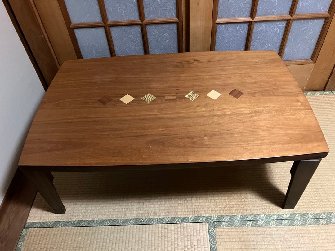 家具調こたつ　120cm 高さ２段階