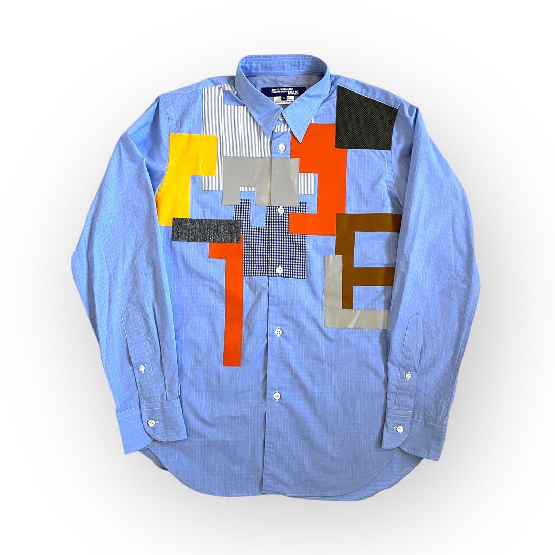 新品16AWジュンヤマンパッチワークシャツ
