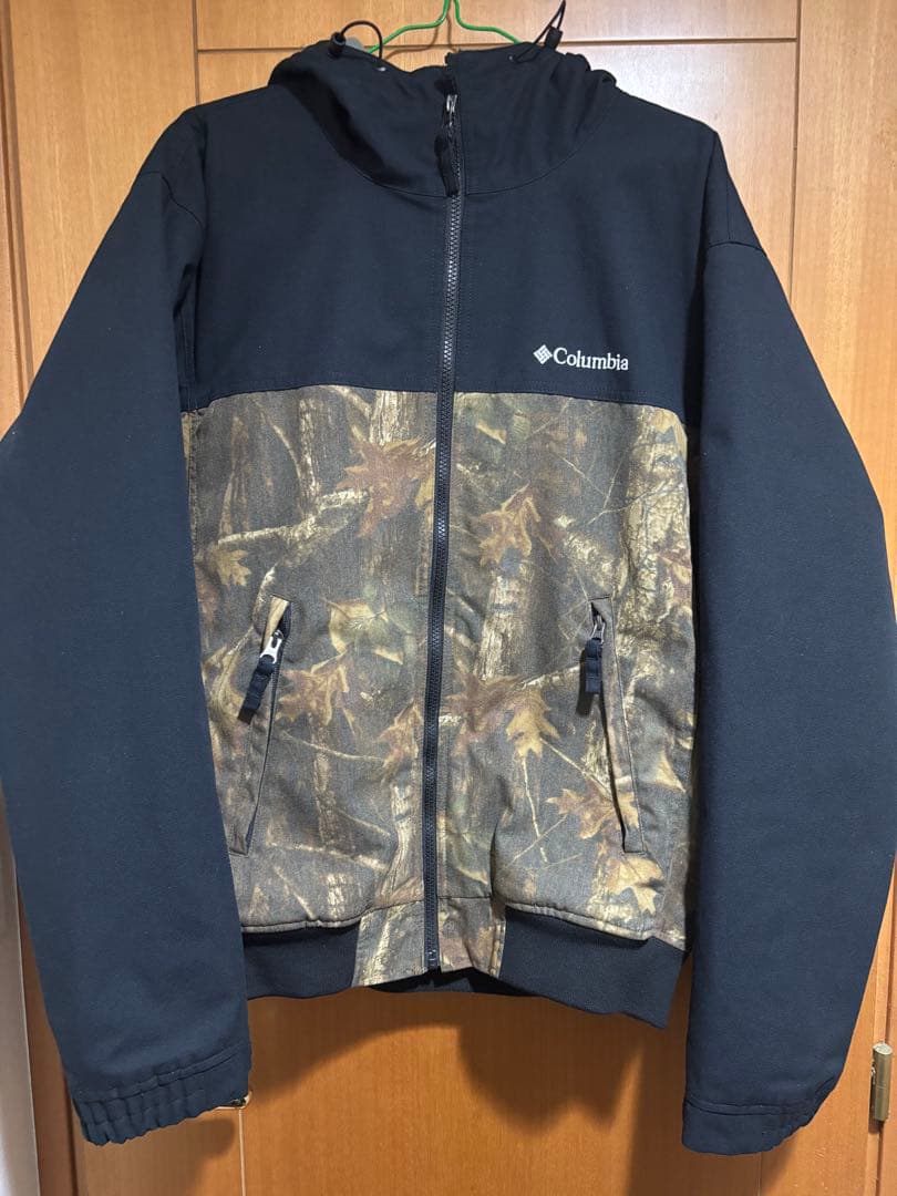 Columbia コロンビア ロマビスタフーディー 迷彩 カモフラ ブラックXL