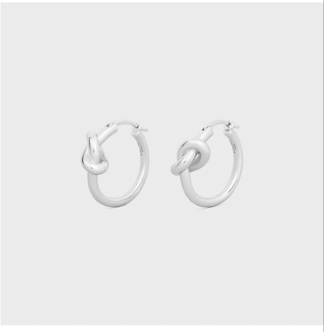 【正規品】CELINE ピアス シルバー(片耳のみ)ケース/箱あり