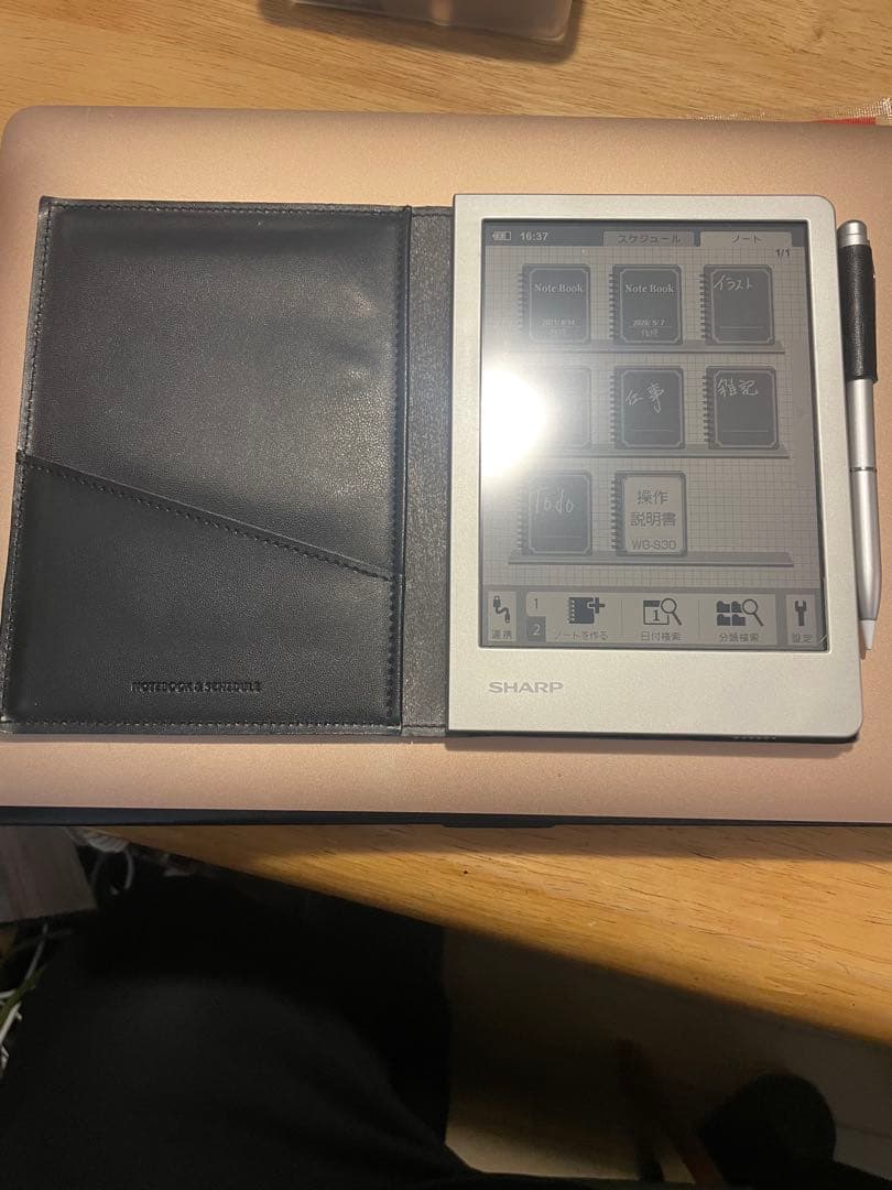 値下げ！SHARPシャープ 電子ノート WG-S30