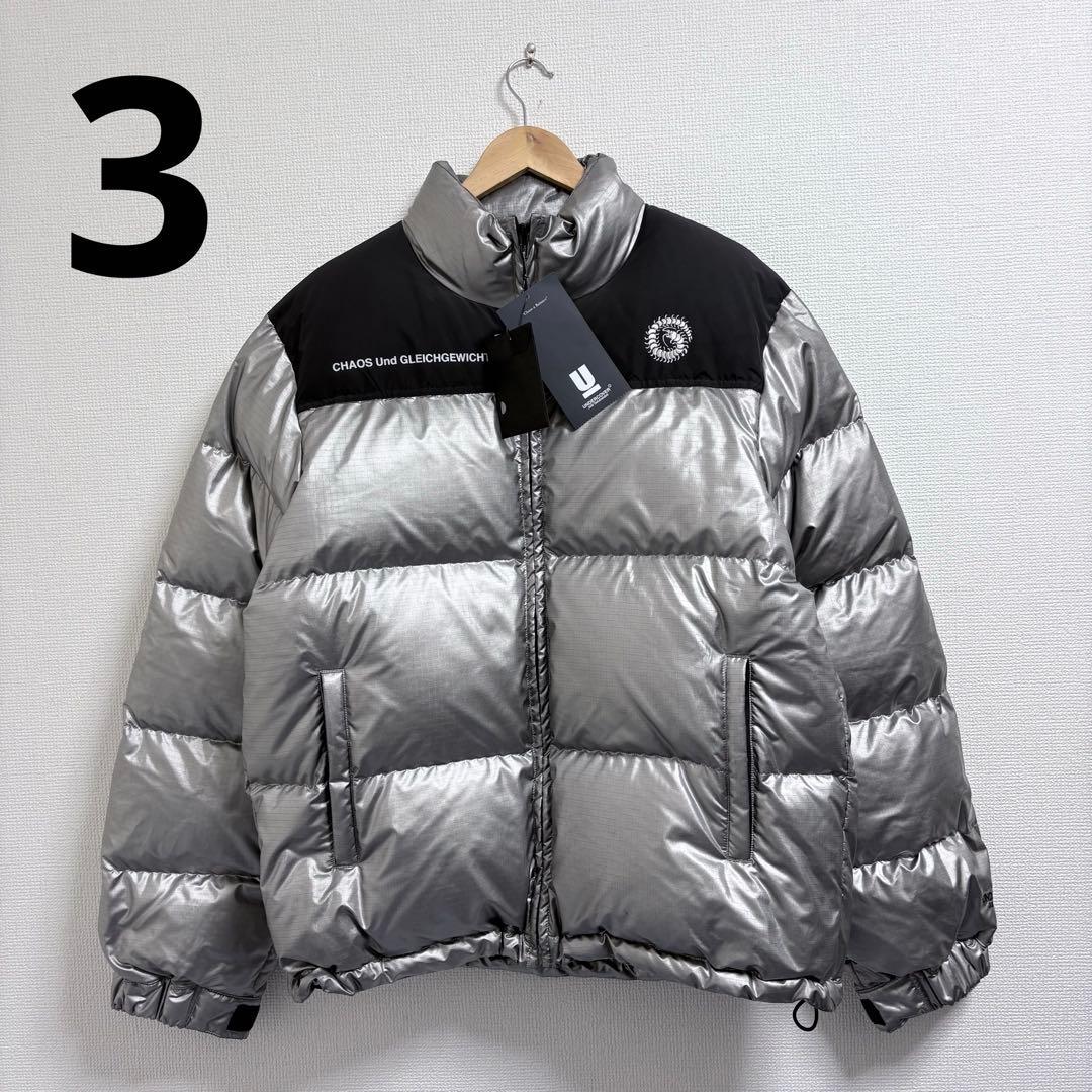 新品⬛︎アンダーカバー⬛︎ダウン⬛︎蜘蛛巣城⬛︎シルバー⬛︎ブラック⬛︎2020aw