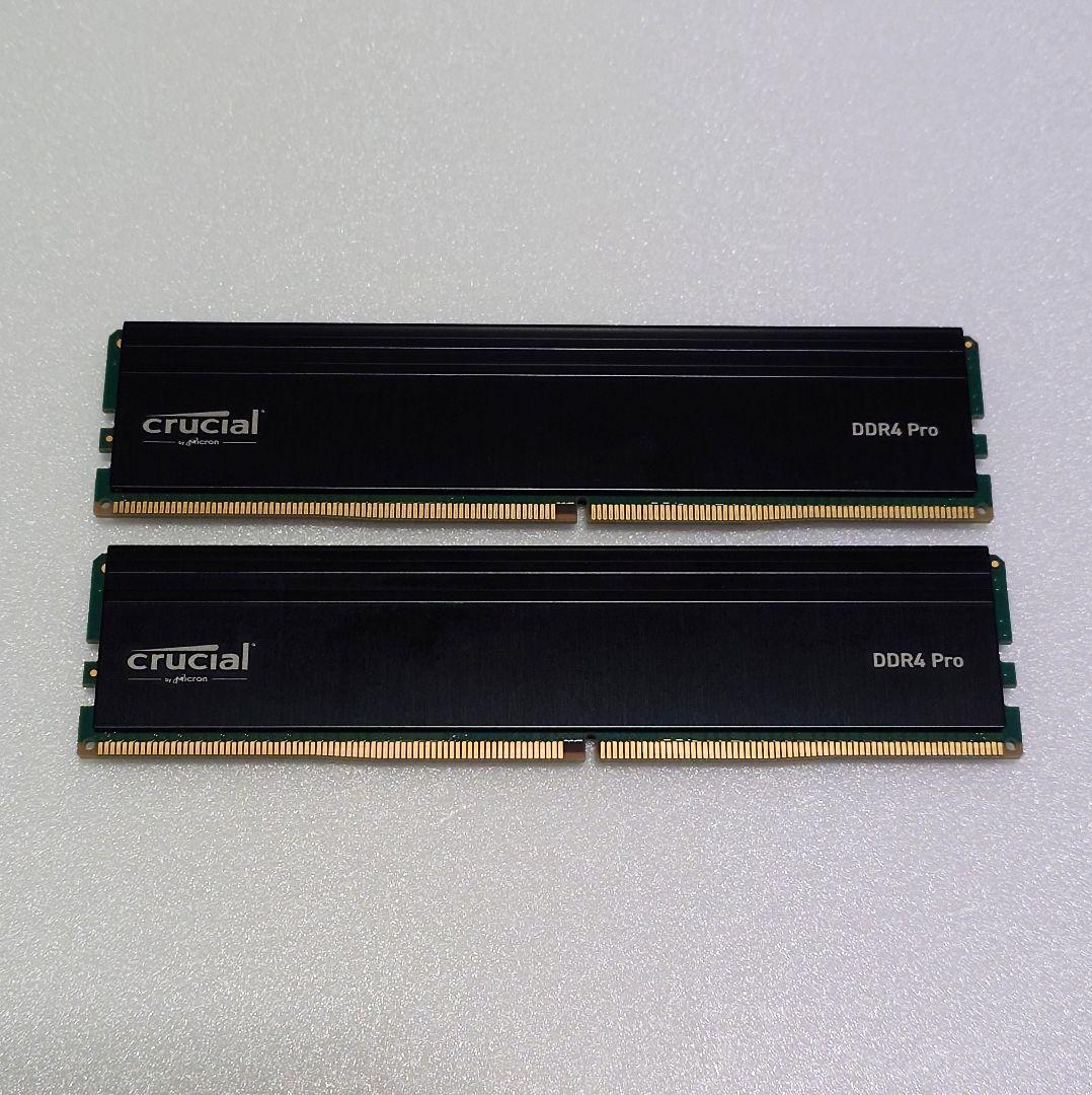 Crucial DDR4 Pro 3200 16GB×2 32GB 動作確認済