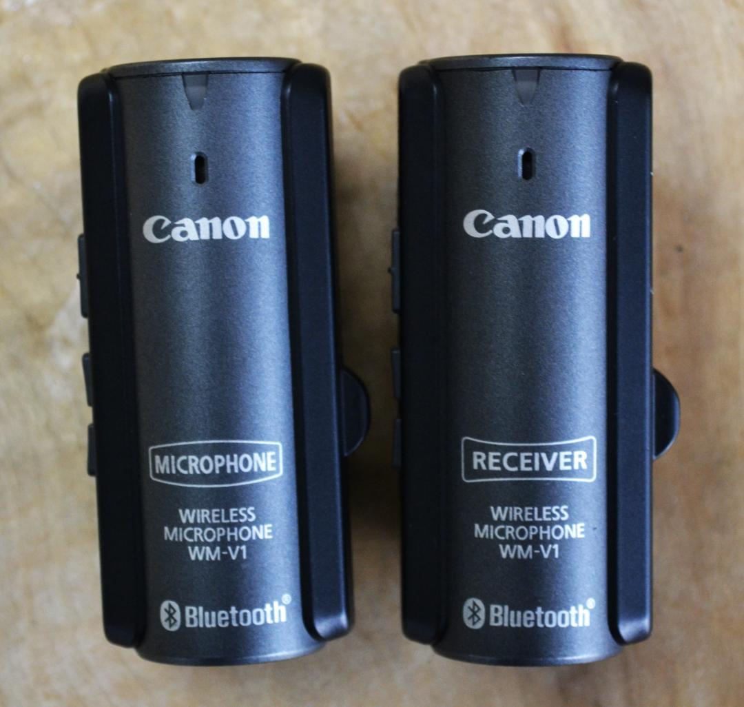 Canon ワイヤレスマイク WM-V1 動作確認済み ケーブル　ウィンドS