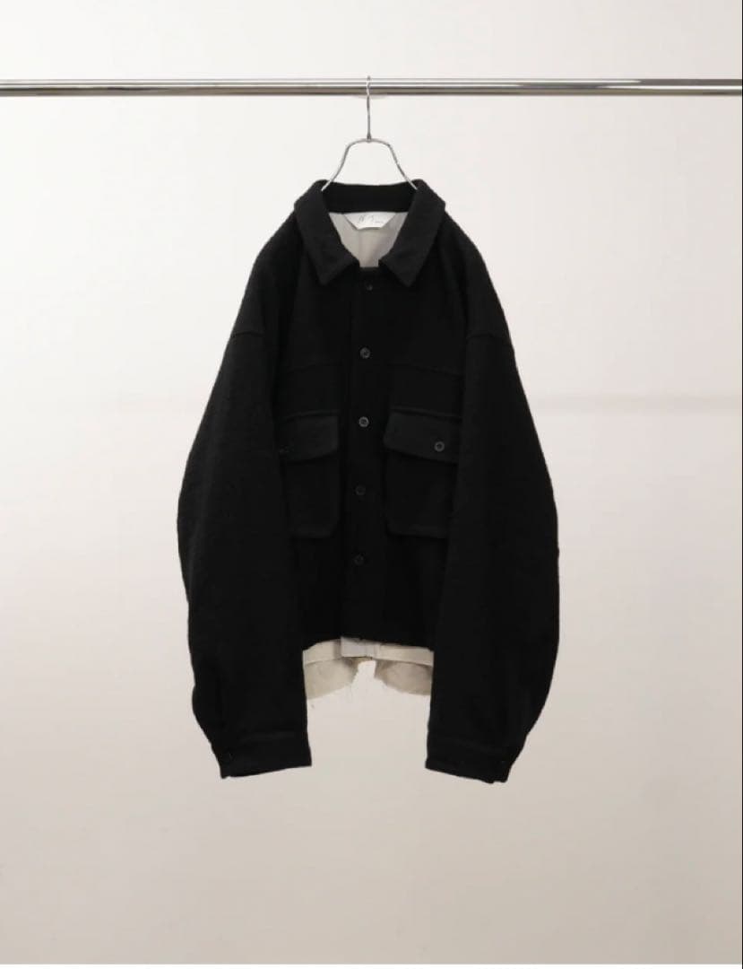 s*n様 ancellm SHRINK WOOL LAYERING JACKET