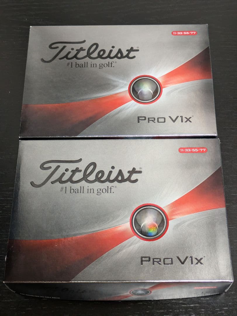 【新品】Titleist Pro V1x ゴルフボール 2箱セット