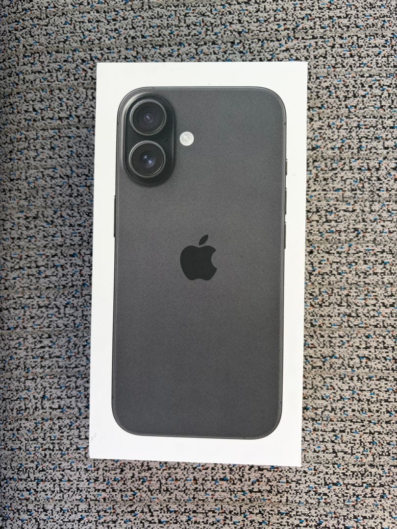 【新品未開封】iPhone16 128GB ブラック　SIMフリー