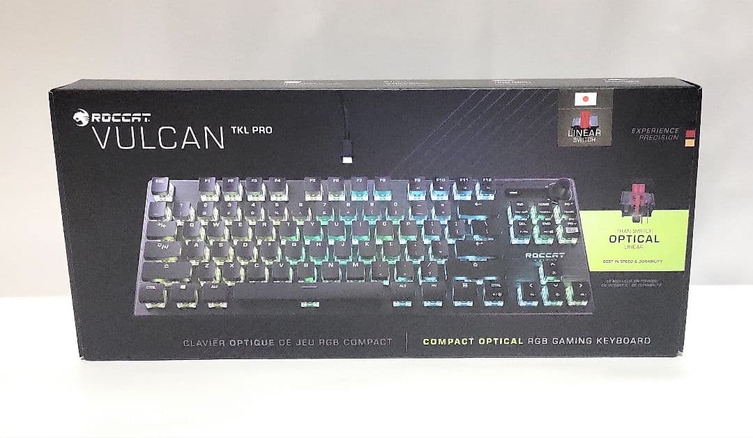 ROCCAT ゲーミングキーボード VULCAN TKL Pro