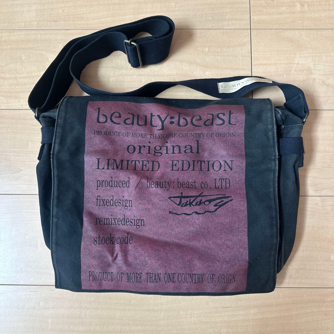 beauty:beast ビューティービースト　メッセンジャーバッグ