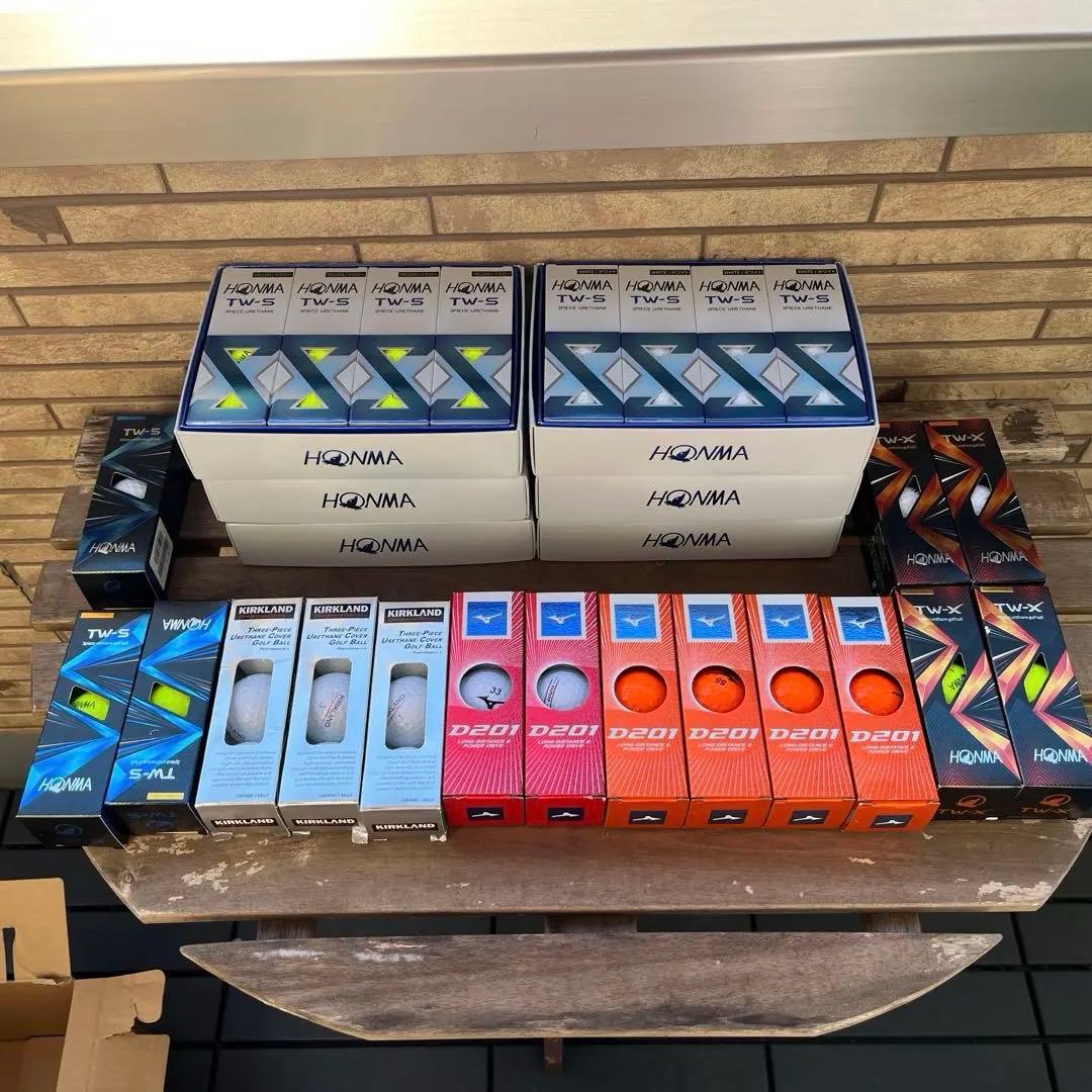 HONMA TW-S 6ダース　72球 他　未使用おまけ48球 合計120球