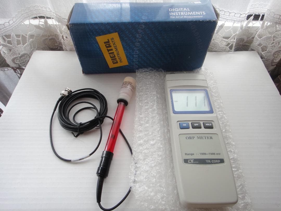 デジタルORPメーター　酸化還元電位計　YK-23RP　マザーツール