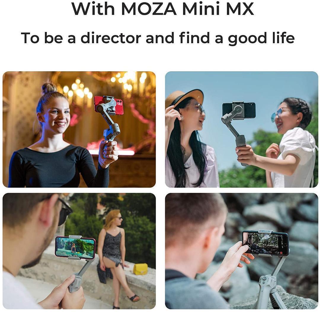 MOZA Mini MX スマートフォンジンバル 3軸手持ち