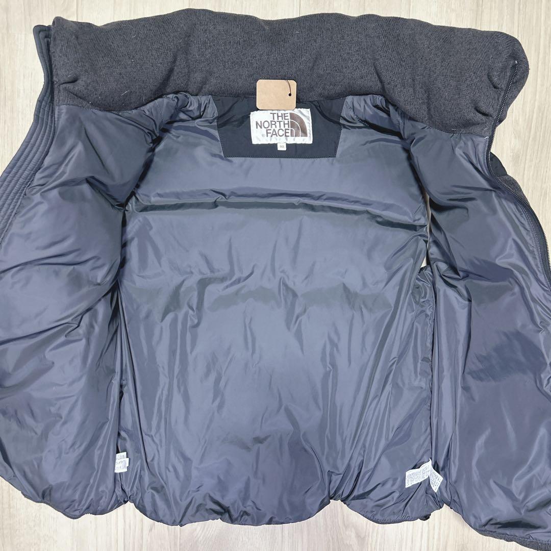 ザ・ノースフェイス　ダウンベスト　グレー　レディース Lサイズ　A-53