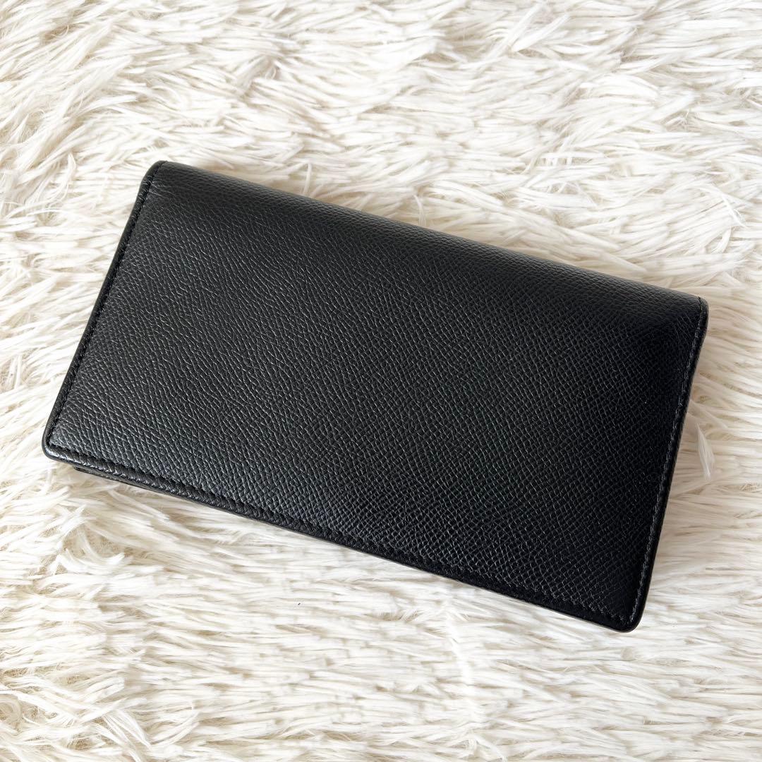 ⭐️未使用級⭐️　ブルガリ　BB Man　長財布　二つ折り　ブラック　サークル