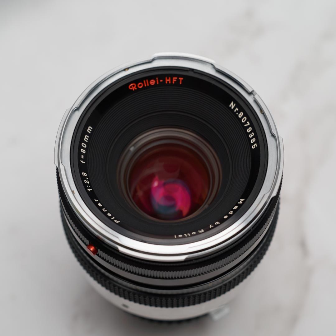希少 Rolleiflex SL66 Planar 80mm 2.8 改造レンズ