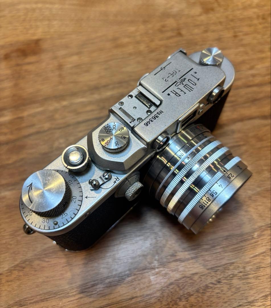 バルナック　tower type-3 NIKKOR レンズ付