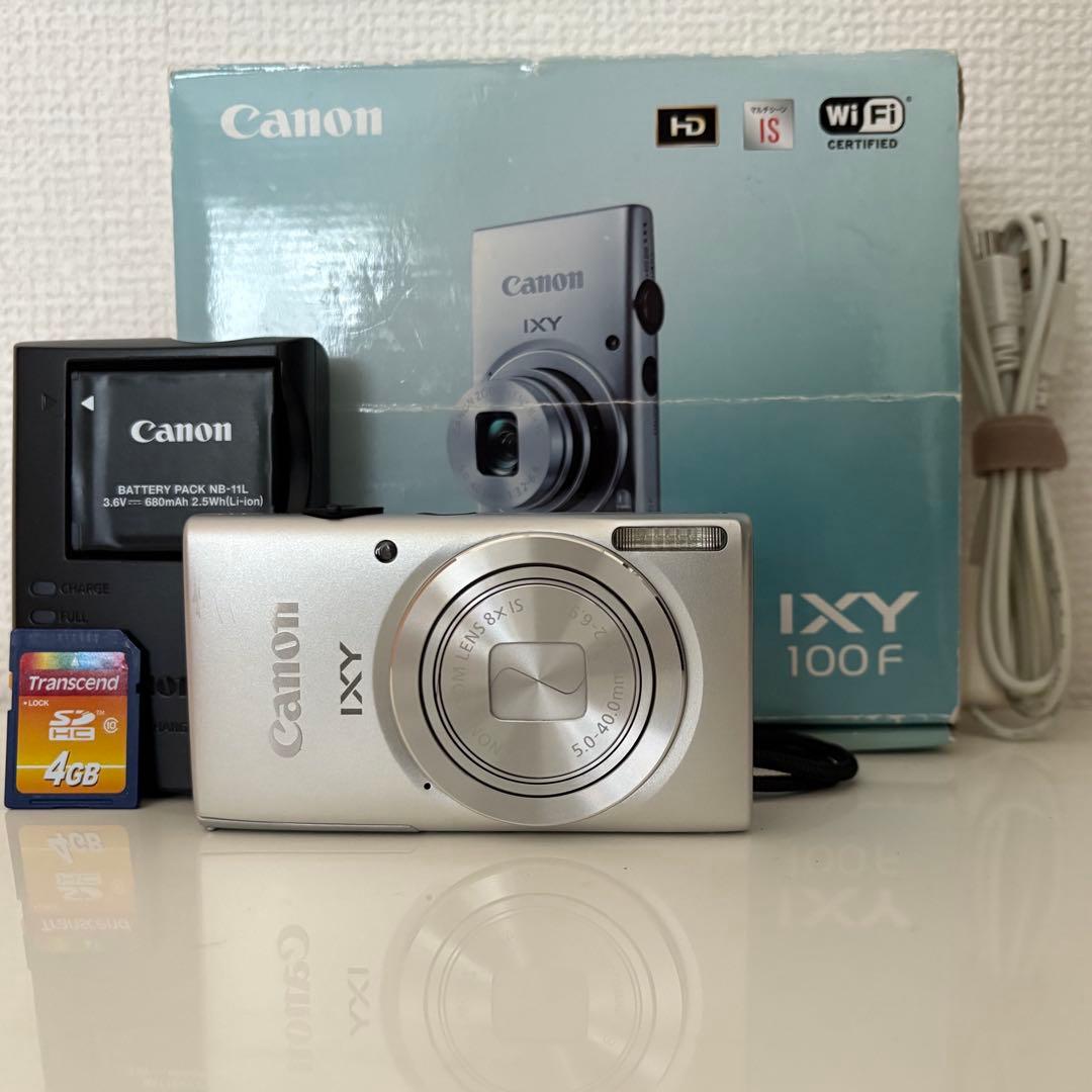 【動作確認済み】Canon IXY 100F コンパクトデジカメ