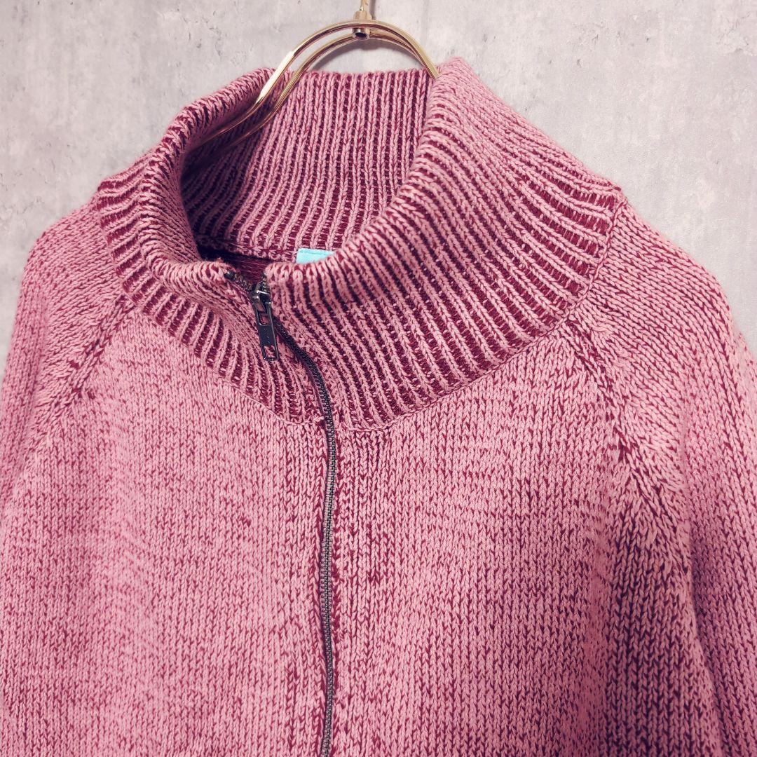 a2o【M】ハイネックドライバーズニット