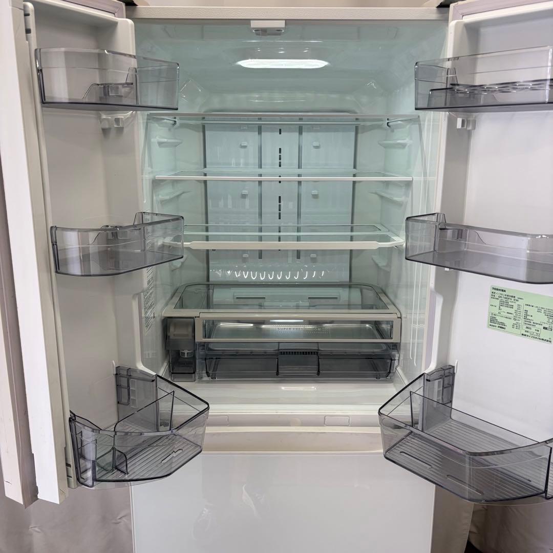 144⭕️冷蔵庫　400ℓ〜500ℓ　東芝　大型　安い　綺麗　観音開き　設置無料